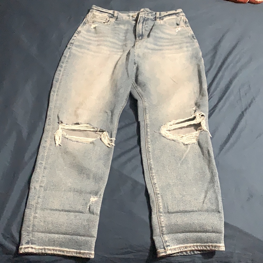 American eagle stretch mom jeans